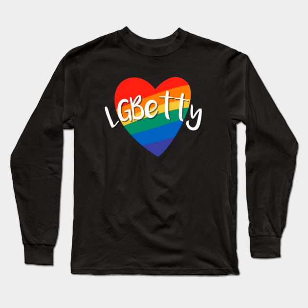 LGBetty Long Sleeve T-Shirt by stuffbyjlim